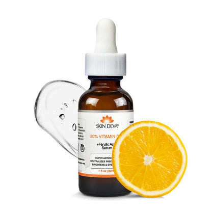 SkinDeva™ 20% Vitamin C+ E + Ferulic Acid Serum