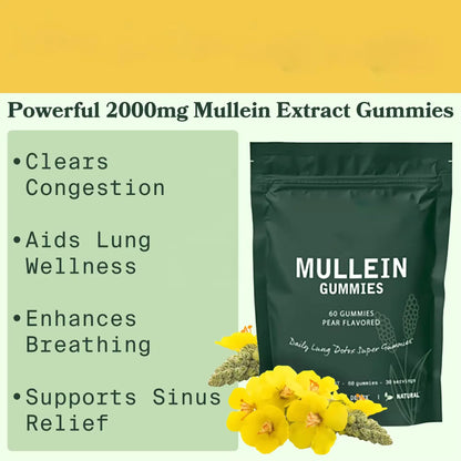 Mullein & Chlorophyll Extract + Gummines (NEW)