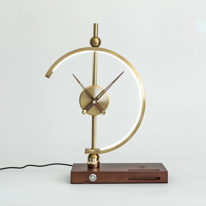 Khonsu Clock Lamp with Wireless Charging